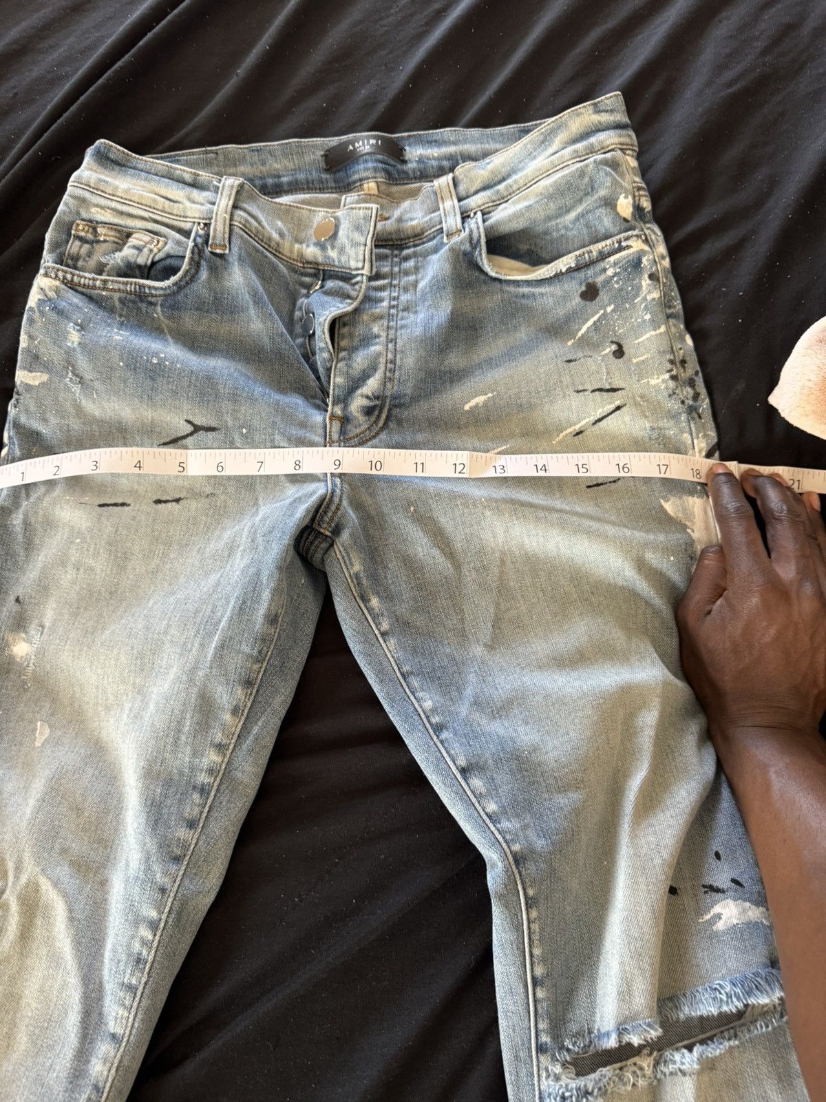 Amiri Amiri paint splatter denim Size US 32 / EU 48 - 4 Thumbnail