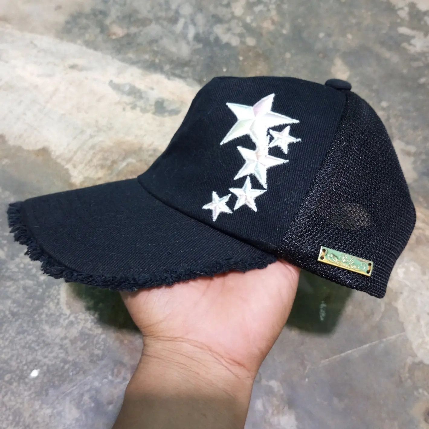 Vintage Rady embroidery stars hats