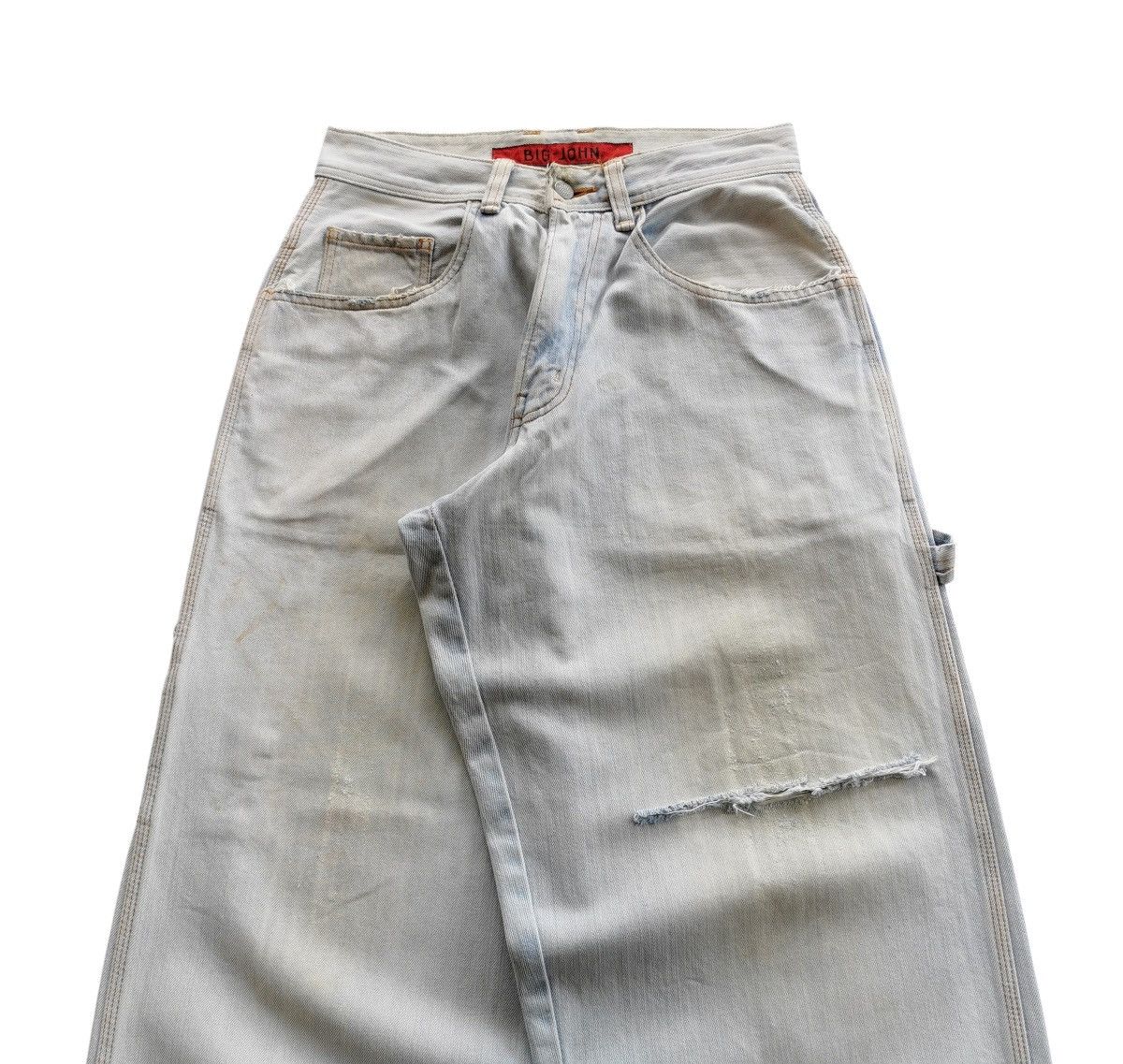 Big John Vintage Y2K Big John Carpenter Workwear Wide Legs Jeans JNCO Size US 28 / EU 44 - 3 Thumbnail