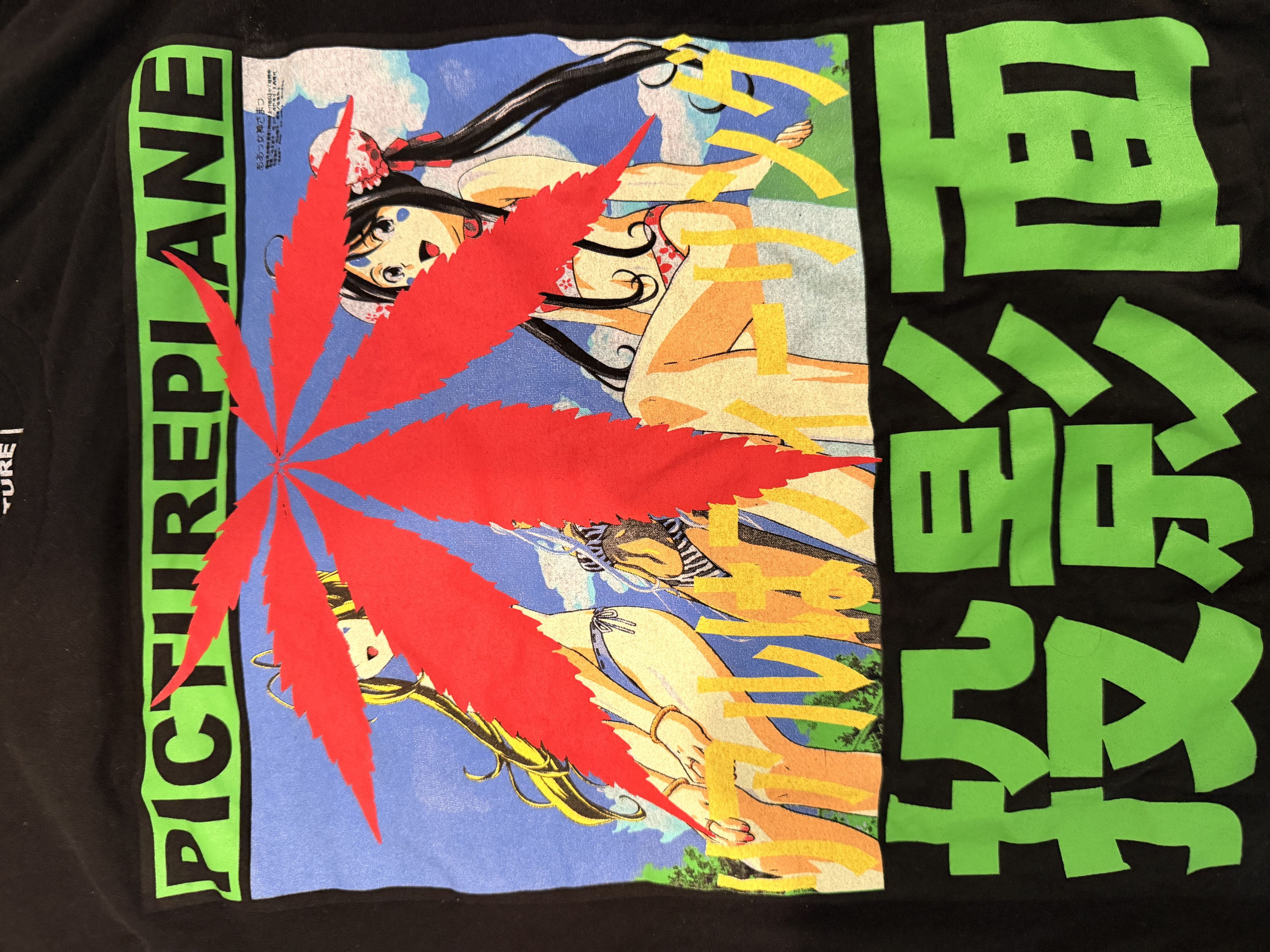 Other Pictureplane Alien Body Anime Graphic Tee Black XL Lil Peep Size US XL / EU 56 / 4 - 3 Thumbnail
