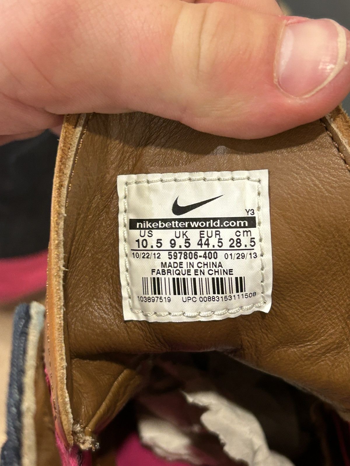Nike Lebron X EXT ‘Denim’ Size US 10.5 / EU 43-44 - 6 Thumbnail