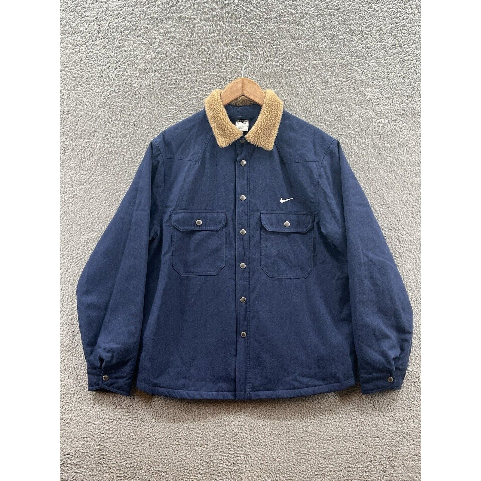 Nike Nike SB Padded Skate Swoosh Jacket DQ6328-410 Navy Blue Size US M / EU 48-50 / 2 - 1 Thumbnail