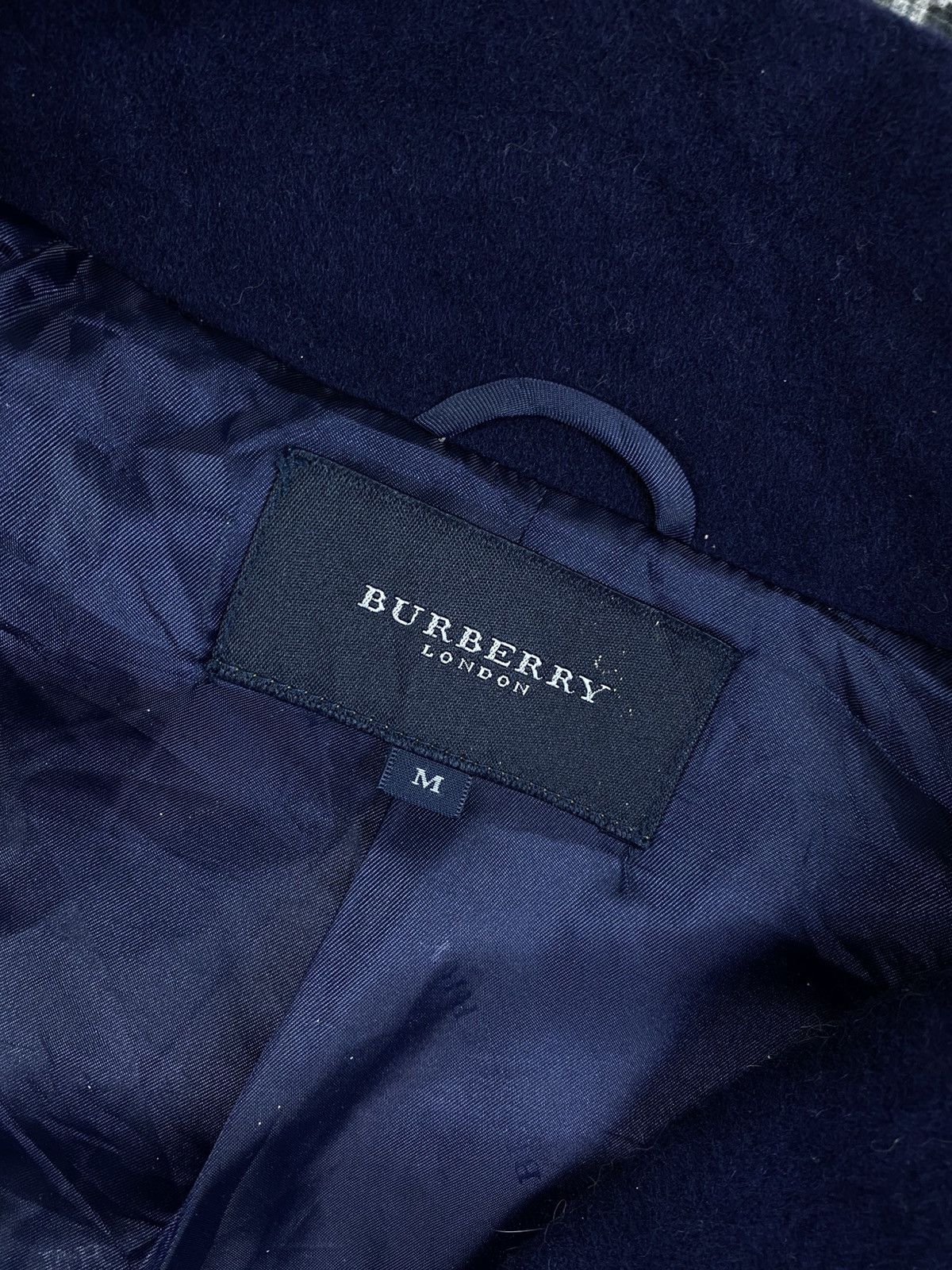 Burberry Vintage Burberry London Navy Blue Jacket Size US L / EU 52-54 / 3 - 8 Thumbnail
