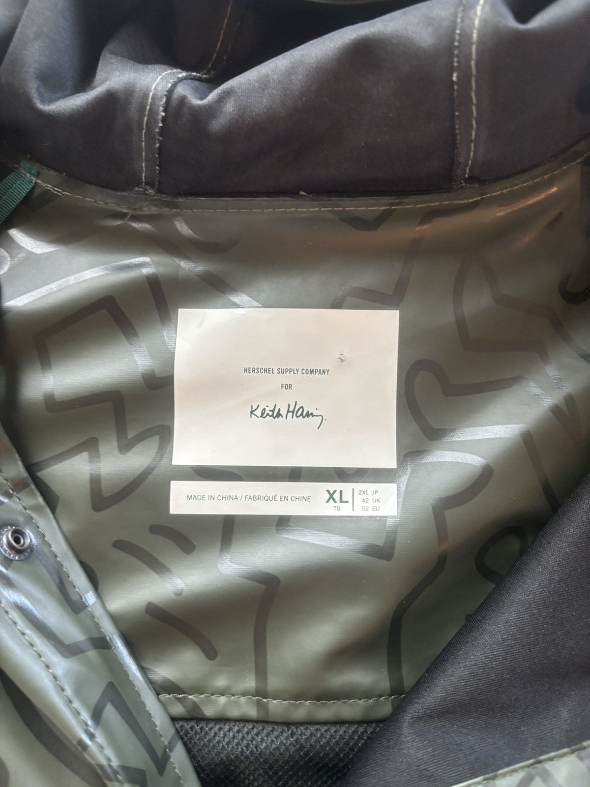 Herschel Supply Co. × Keith Haring Herschel Kieth Haring All Over Artwork Coaches Jacket Size US XL / EU 56 / 4 - 6 Thumbnail
