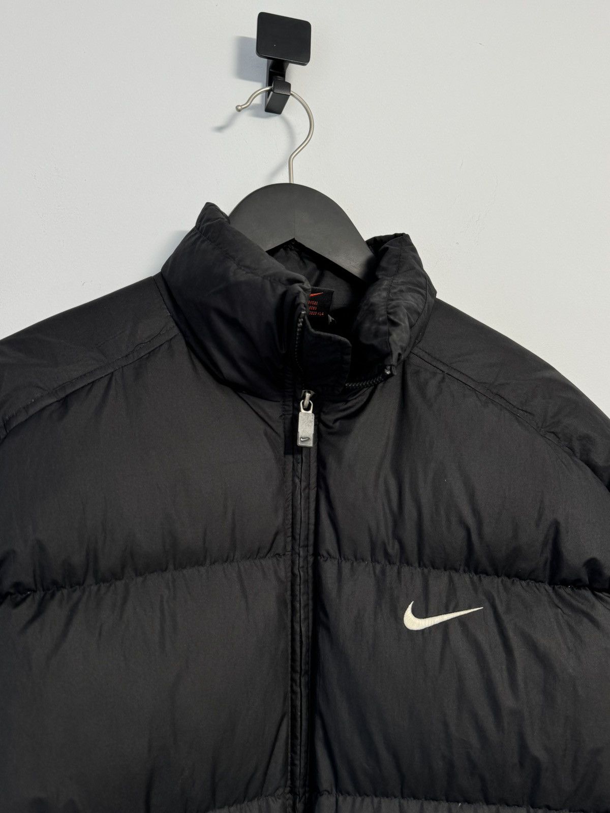 Nike Nike Vintage Down Puffer Jacket Big Swoosh Y2K Style Size US S / EU 44-46 / 1 - 9 Thumbnail