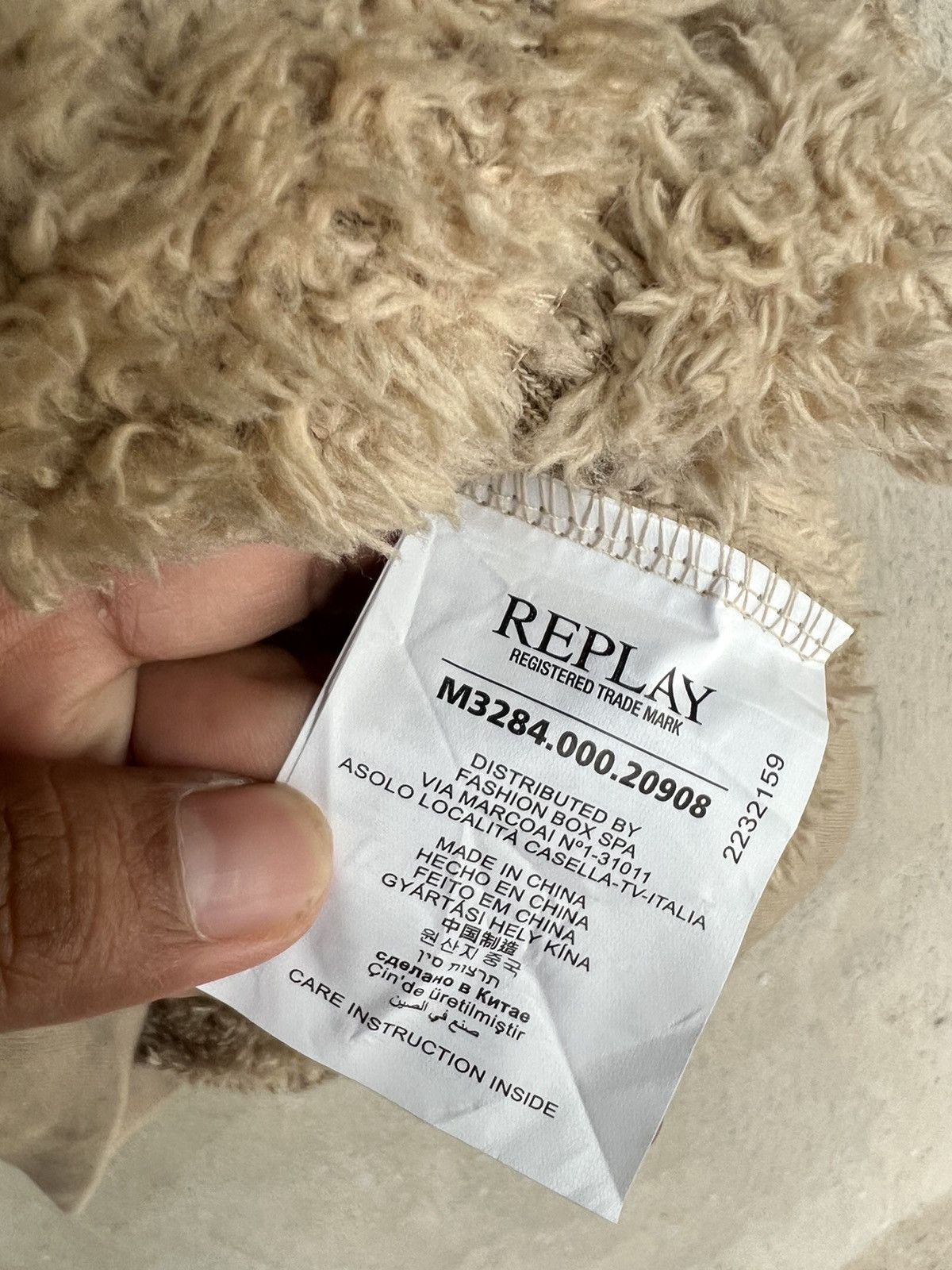 Replay × Vintage Vintage Replay Fleece Zipper Jacket Size US M / EU 48-50 / 2 - 5 Thumbnail