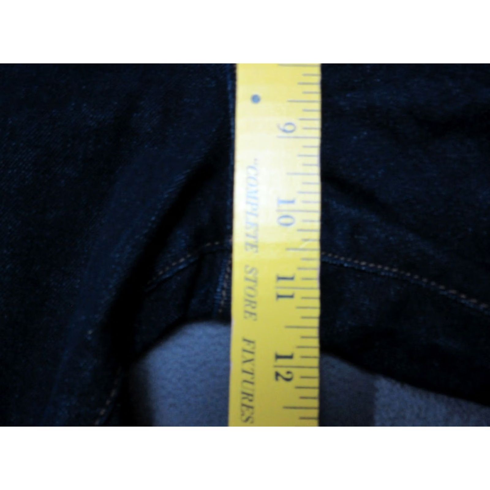 Gap Gap Jeans Mens 33x32 Dark Wash Slim Fit Straight Leg - Mid Rise - Denim Size US 33 - 4 Thumbnail