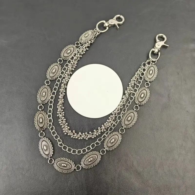 Other 3 Layer Pants Chain Wallet Chain Size ONE SIZE - 3 Thumbnail