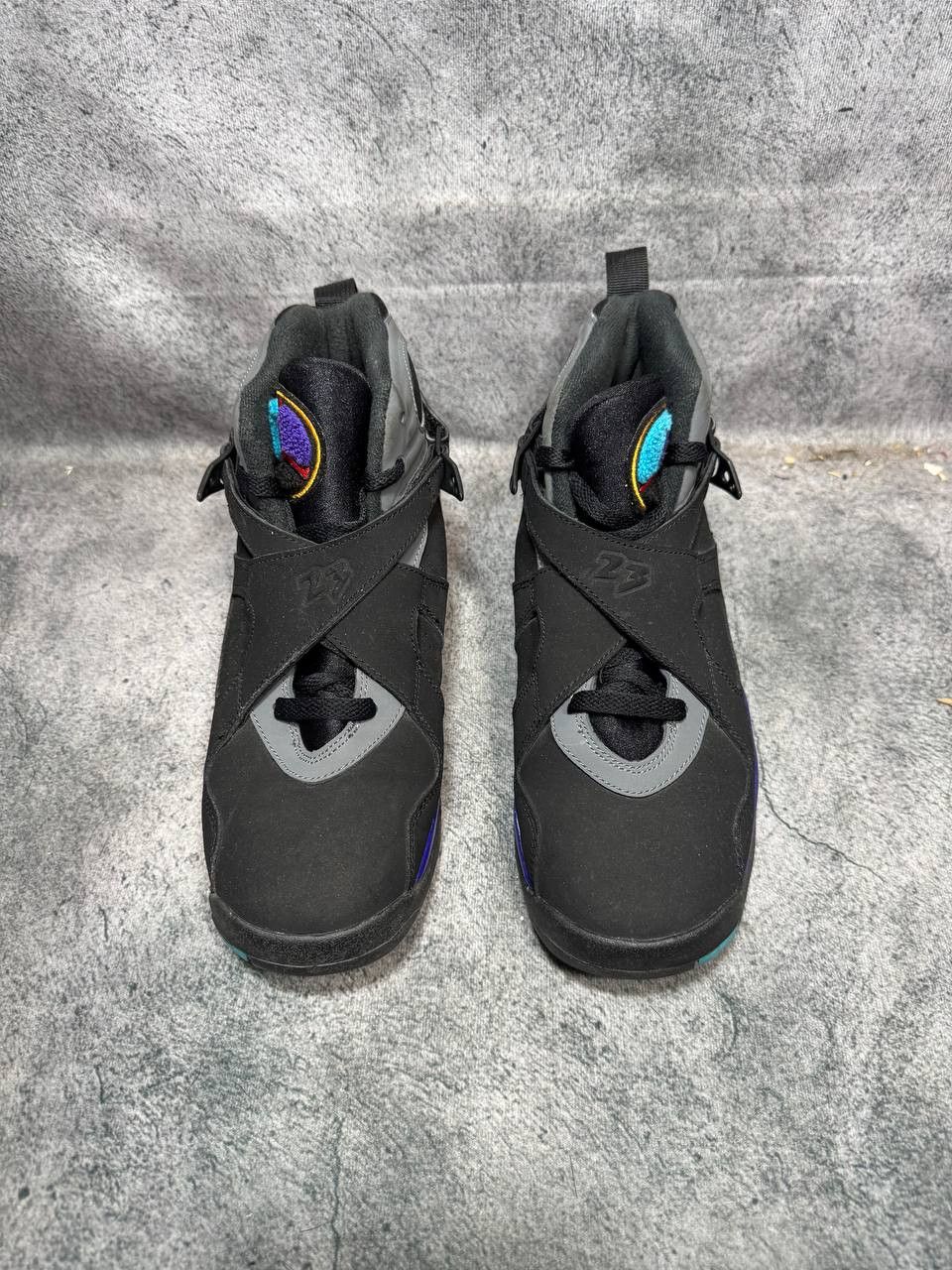 Jordan Brand Size 7Y | Jordan 8 Aqua No Box | Pre-Owned Size US 7 / EU 40 - 2 Thumbnail