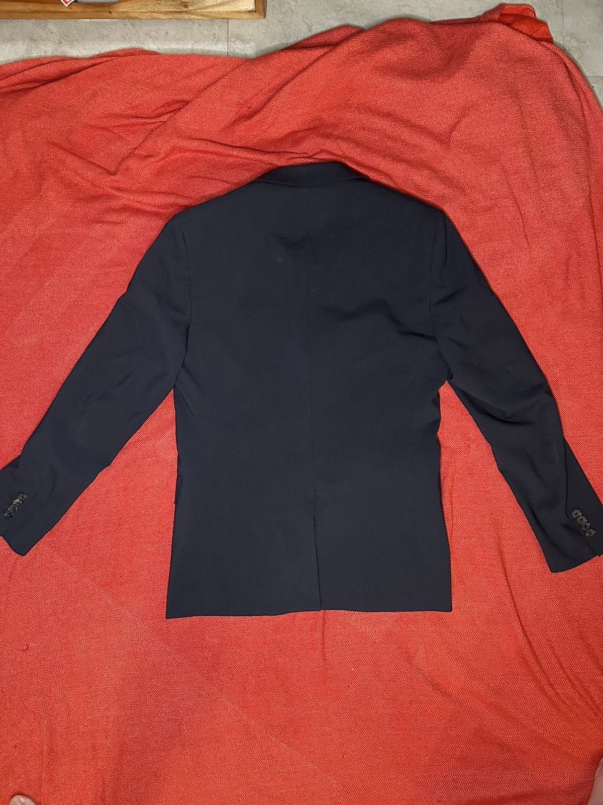 Theory Theory Mens Wellar Stretch Wool Blazer 38R Dark Blue Size 38R - 2 Thumbnail