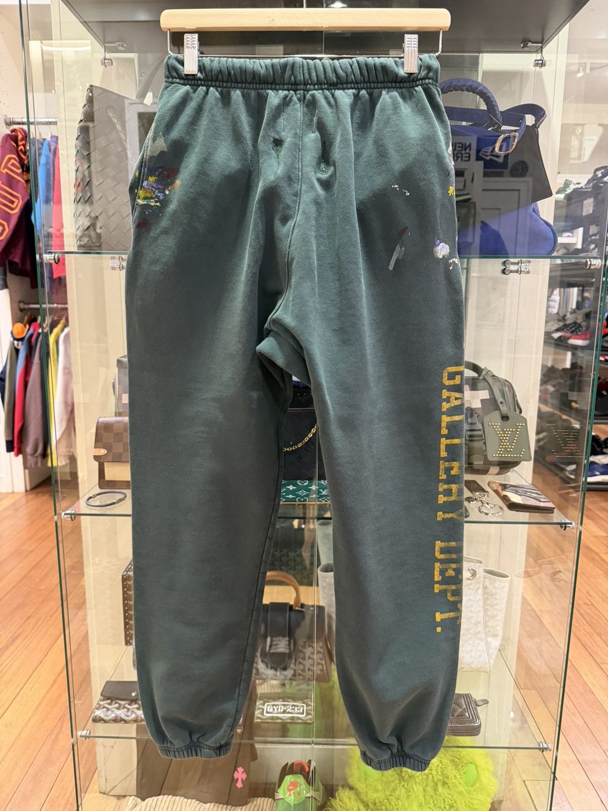 Gallery Dept. Gallery Dept. Painter Sweatpants - Green Size US 30 / EU 46 - 2 Thumbnail
