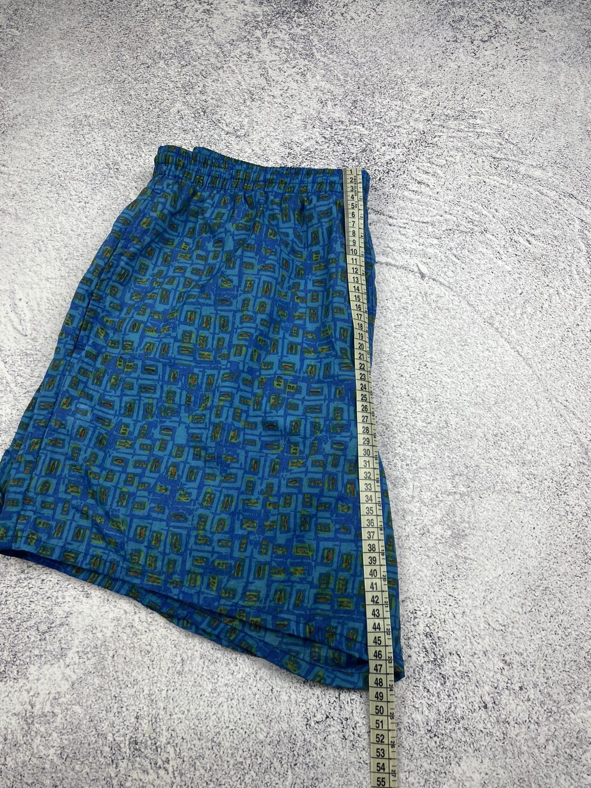 Nike × Vintage Vintage Nike Geometric Abstract Over Swim Print ACG 90s XL Size US 40 / EU 56 - 9 Thumbnail