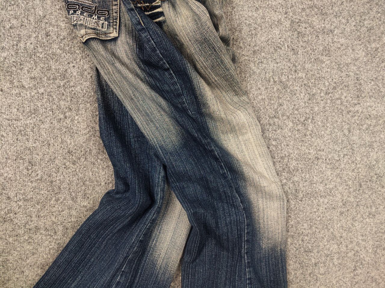 Le Grande Bleu (L.G.B.) Vintage Eclix le Grand Bleu Y2K Flared Jeans hysteric Size US 34 / EU 50 - 5 Thumbnail