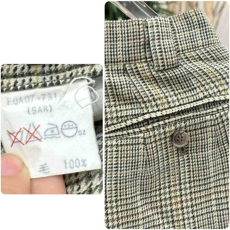 Other Burberry Color Block Wool Casual Pants. Size 23" - 7 Thumbnail