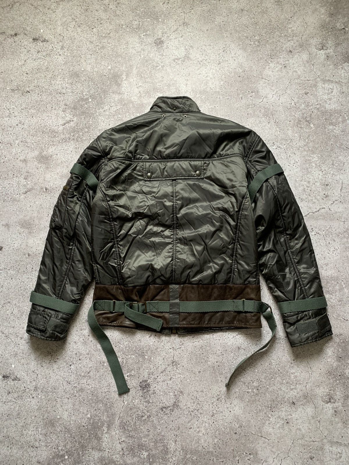 Dolce & Gabbana Dolce & Gabbana Goat Leather Bondage Parachute Blouson Size US M / EU 48-50 / 2 - 2 Thumbnail
