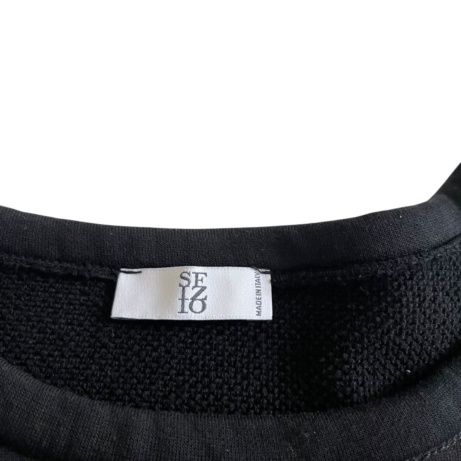 Other Sfizio Black Sequin Embellished Long Sleeve Sweatshirt Size M / US 6-8 / IT 42-44 - 2 Thumbnail