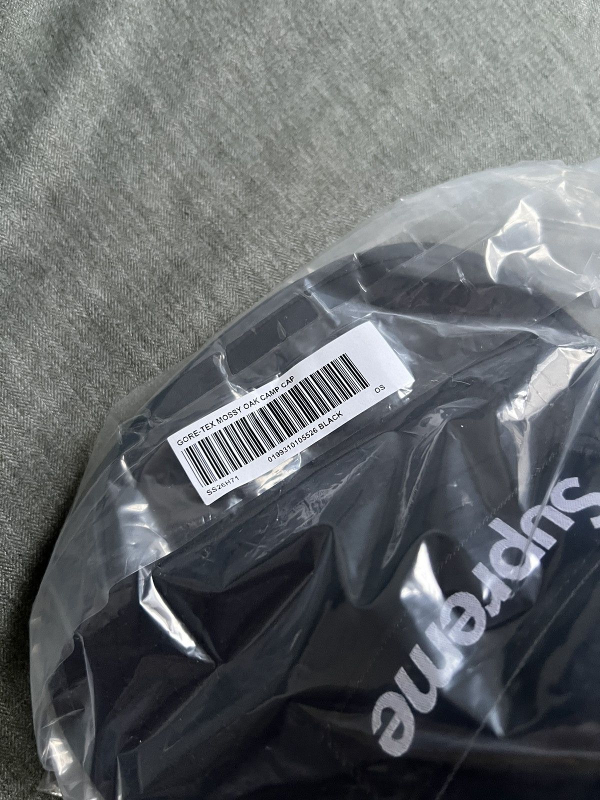 Supreme Supreme GoreTex Camp Cap Black Size ONE SIZE - 3 Thumbnail