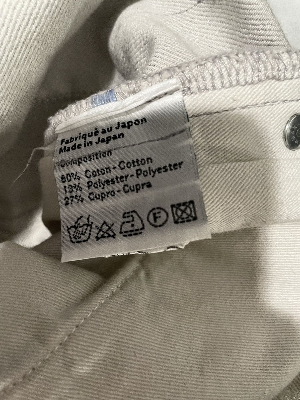 Dior Dior Homme SS07 White Glitter Jeans By Hedi Slimane Size US 27 - 5 Thumbnail
