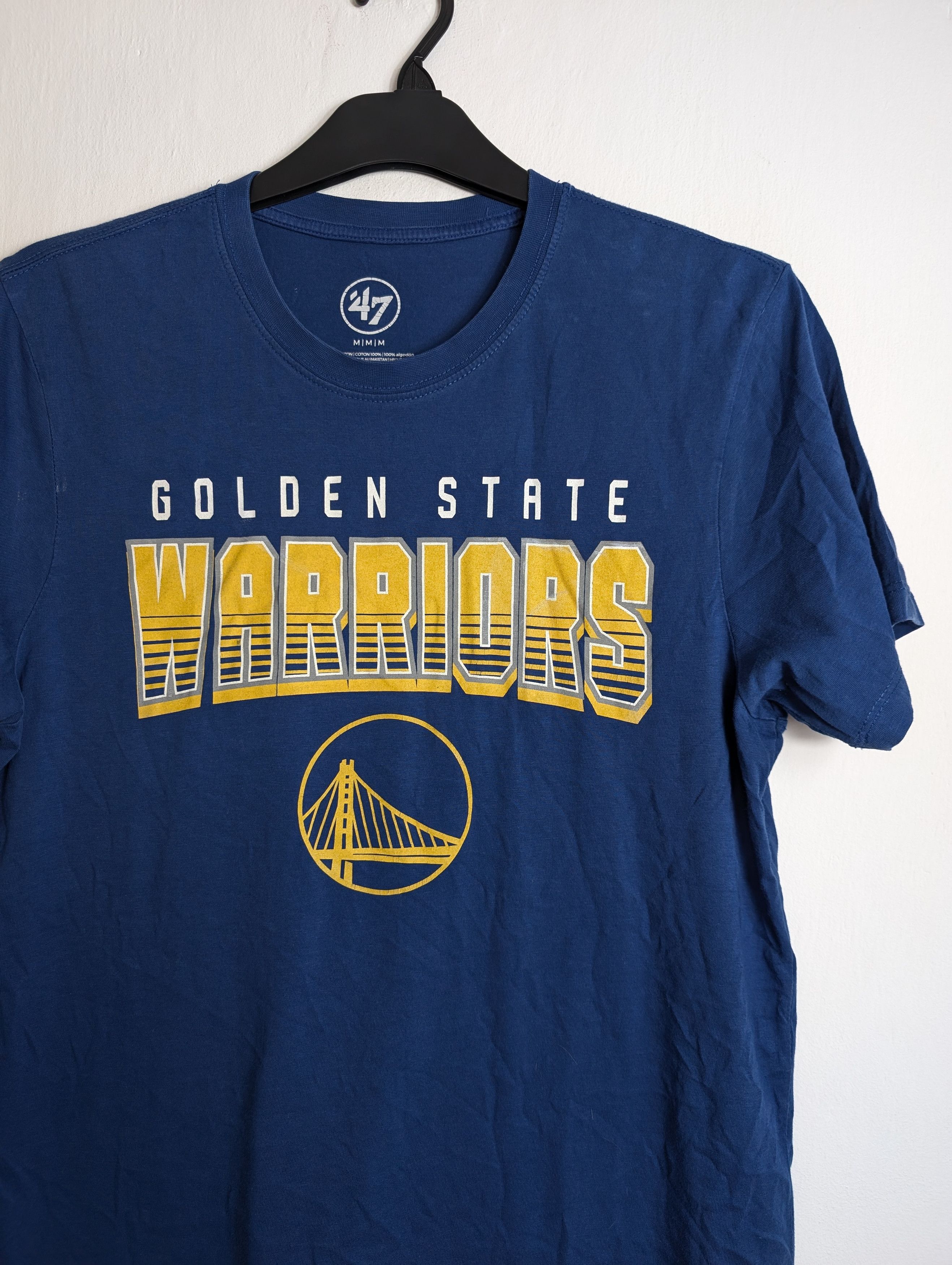 47 Brand Golden State Warriors Nba Graphic Tee 47 Brand Sporty Retro Size US M / EU 48-50 / 2 - 2 Thumbnail