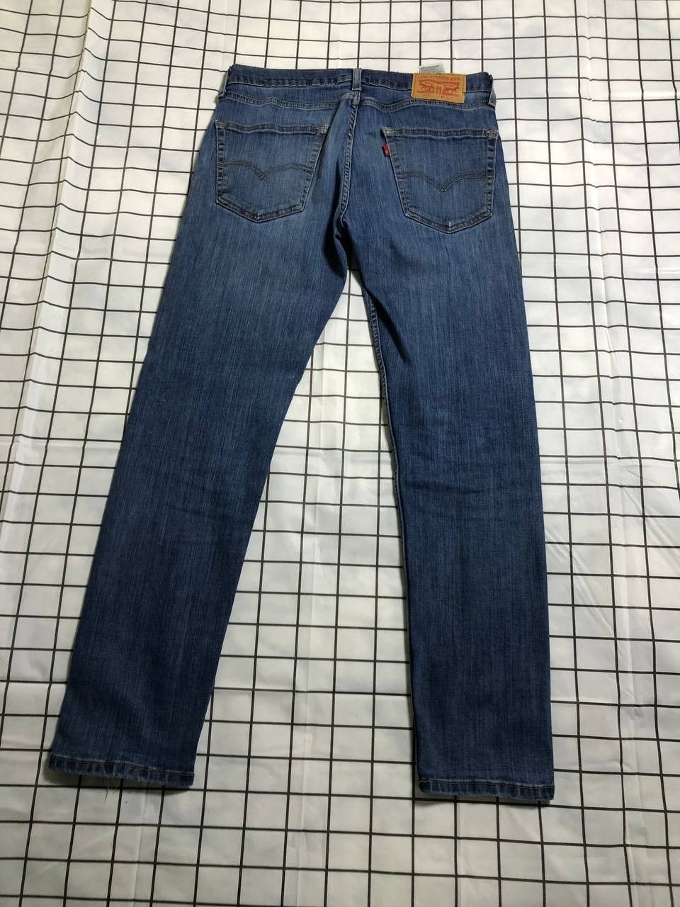 Levi's Levis Mens 502 Straight Jeans Blue Medium Wash Denim Size US 31 - 21 Thumbnail