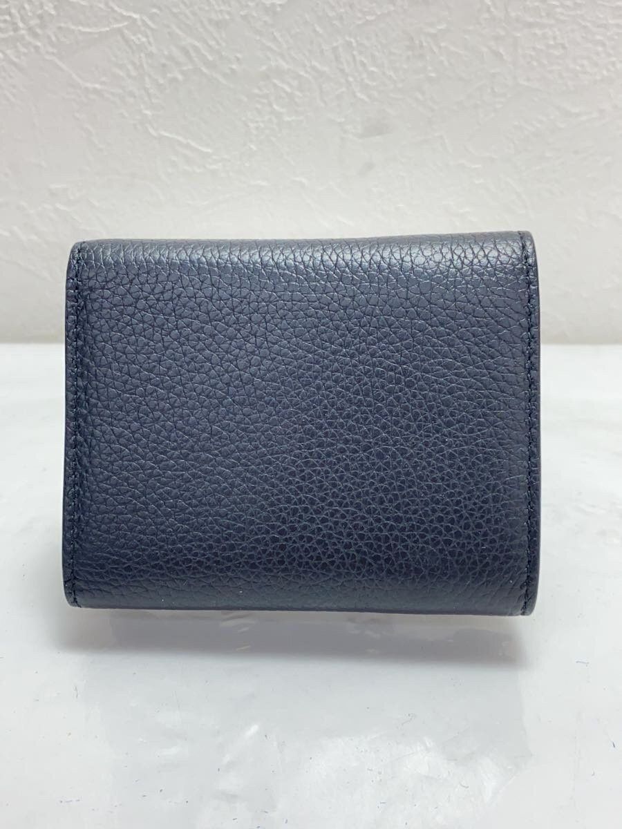 Dior Dior Leather Bi-Fold Wallet Black Size ONE SIZE - 2 Thumbnail