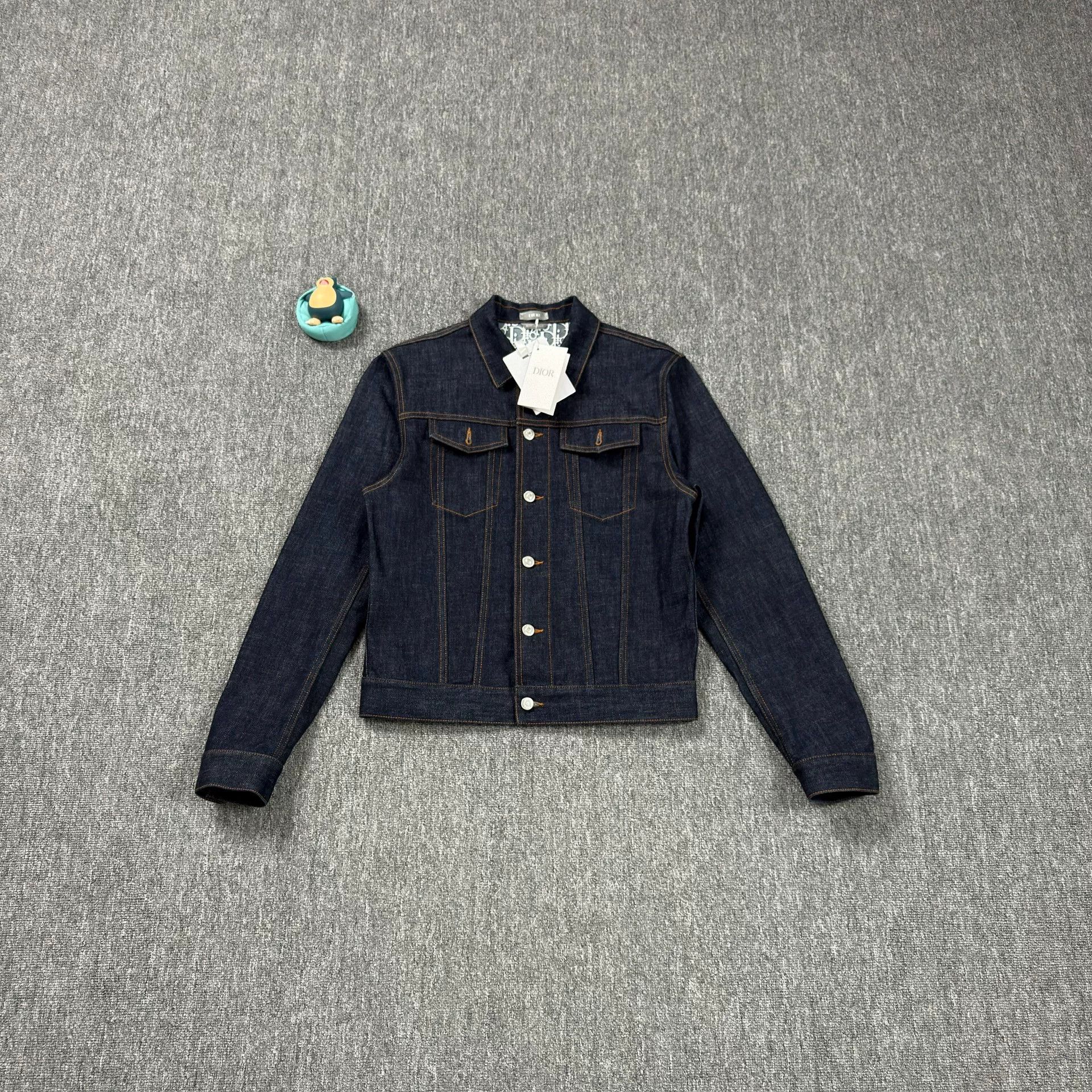 Dior Dior Oblique Lining Denim Jacket 48 Size US M / EU 48-50 / 2 - 1 Thumbnail