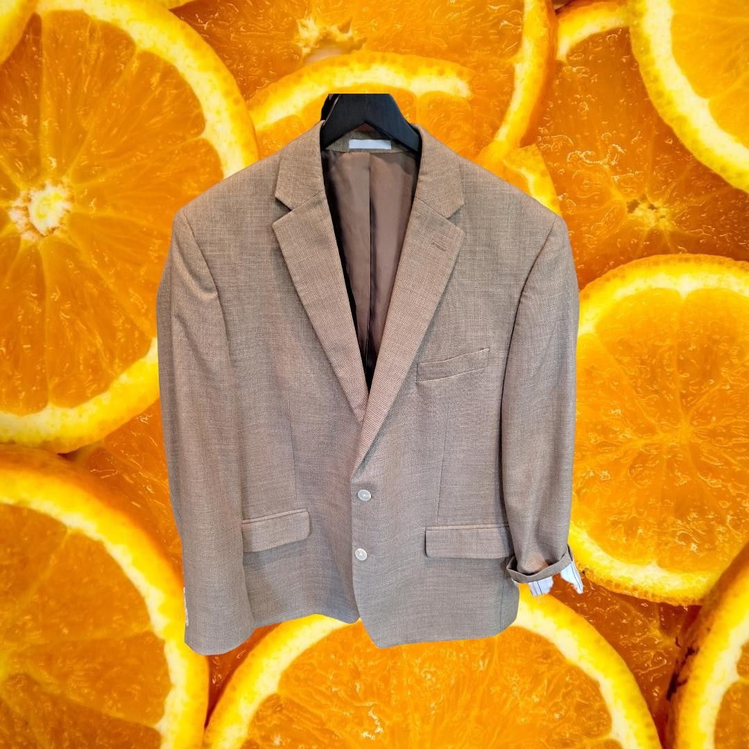 Lauren Ralph Lauren Lauren Ralph Lauren Tan Tweed 2 Button Blazer Size 46R Size 40R - 1 Thumbnail