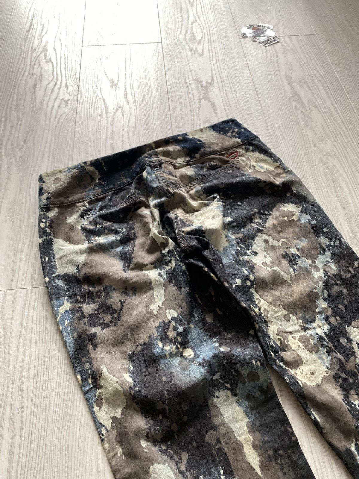 Diesel VERY RARE Diesel Acid Wash Denim Size 30" / US 8 / IT 44 - 8 Thumbnail