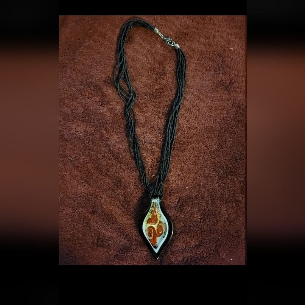 Murano Murano glass Pendant necklace. Size ONE SIZE - 1 Thumbnail