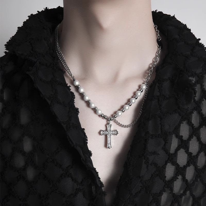Other Cross New Design STEAL! Y2K Chains Necklace Chain Size ONE SIZE - 1 Thumbnail