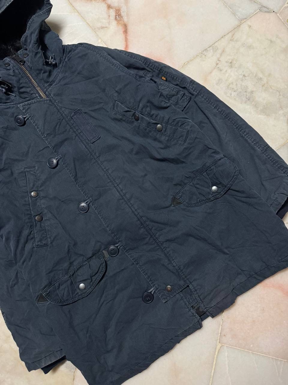 Alpha Industries VINTAGE ALPHA INDUSTRIES INC MILITARY UNIFORM JACKET Size US XL / EU 56 / 4 - 7 Thumbnail