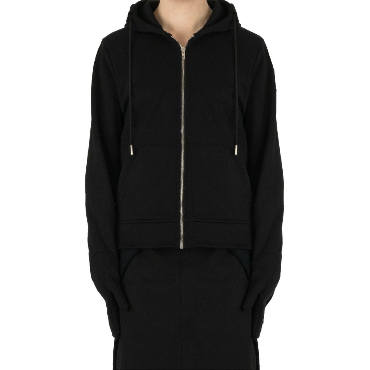 Designer × Japanese Brand ★ HYBRID, Gloved Hoodie in Black Size US L / EU 52-54 / 3 - 3 Thumbnail