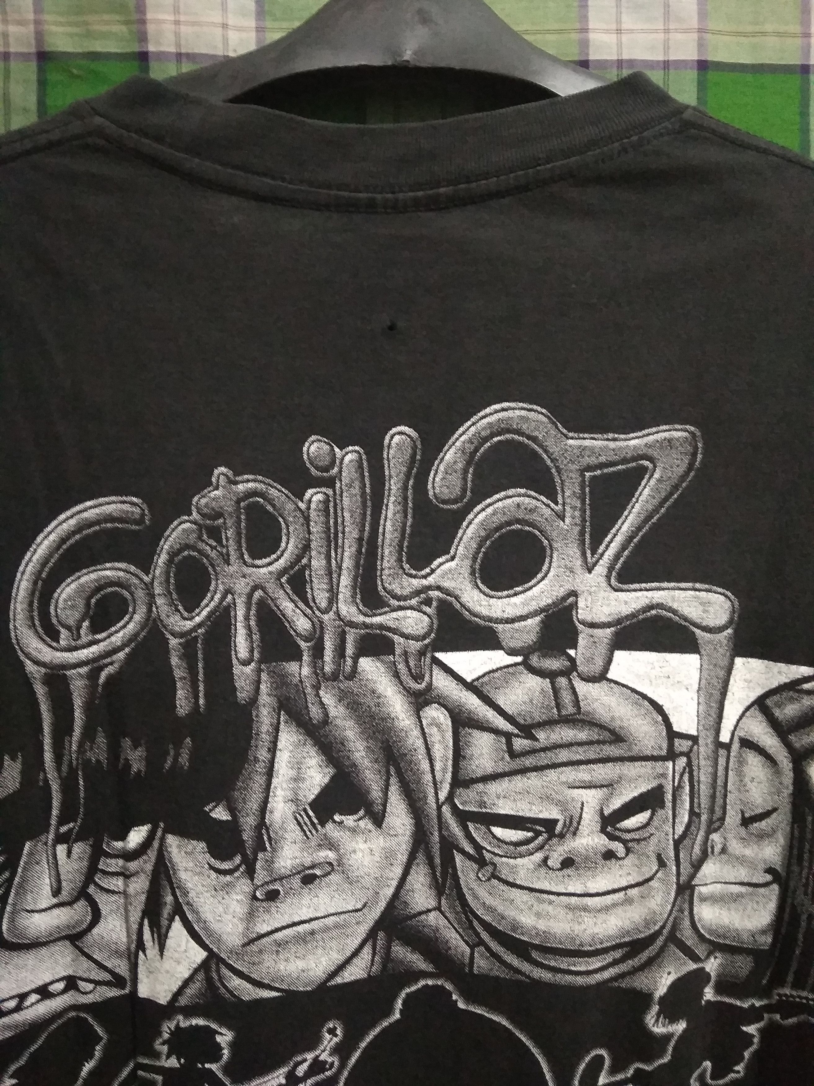 Band Tees × Vintage Vintage Gorillaz double sided single stitch rap hip hop Size US L / EU 52-54 / 3 - 5 Thumbnail