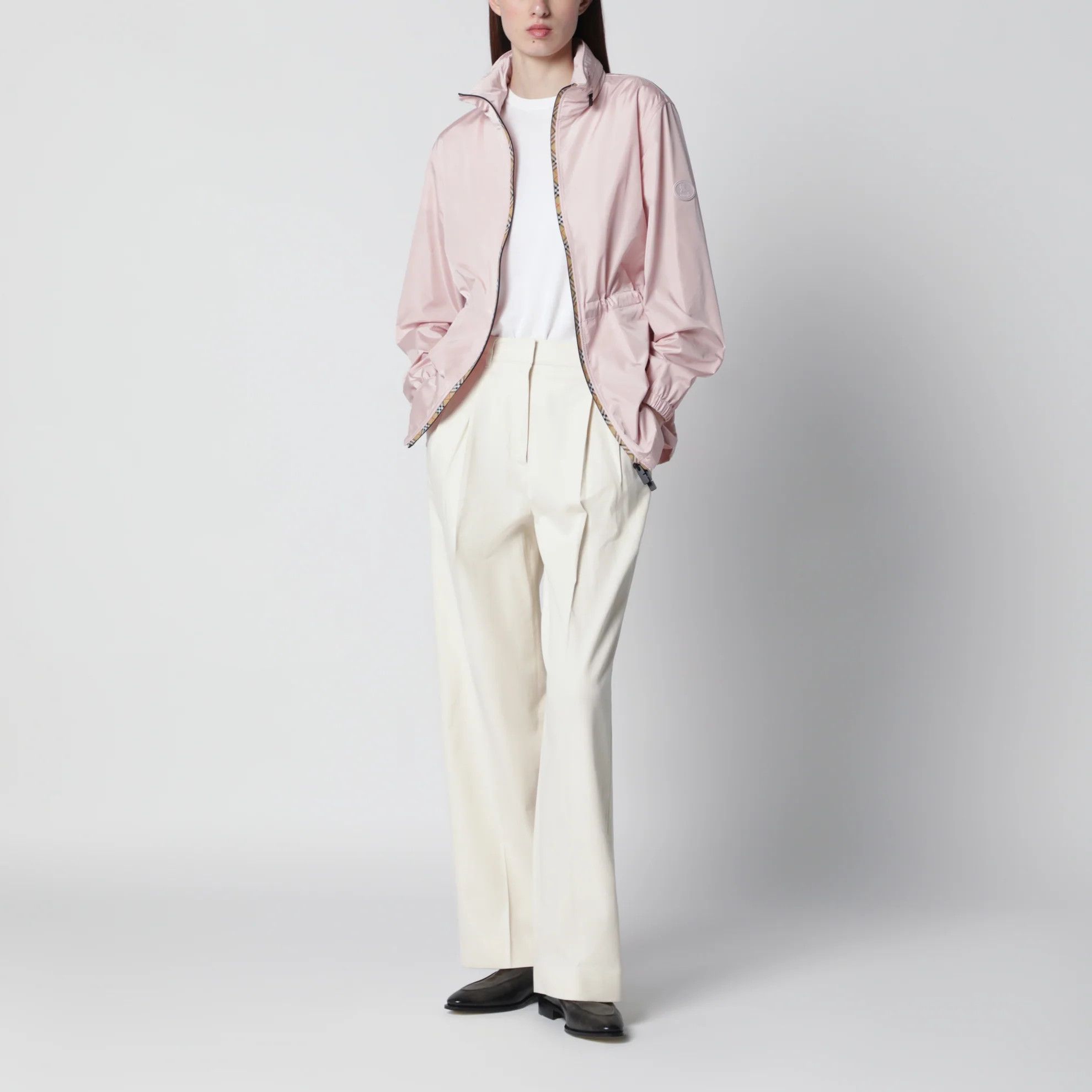 Burberry o1d2blof0426 Short Parka in Pink Size L / US 10 / IT 46 - 2 Thumbnail