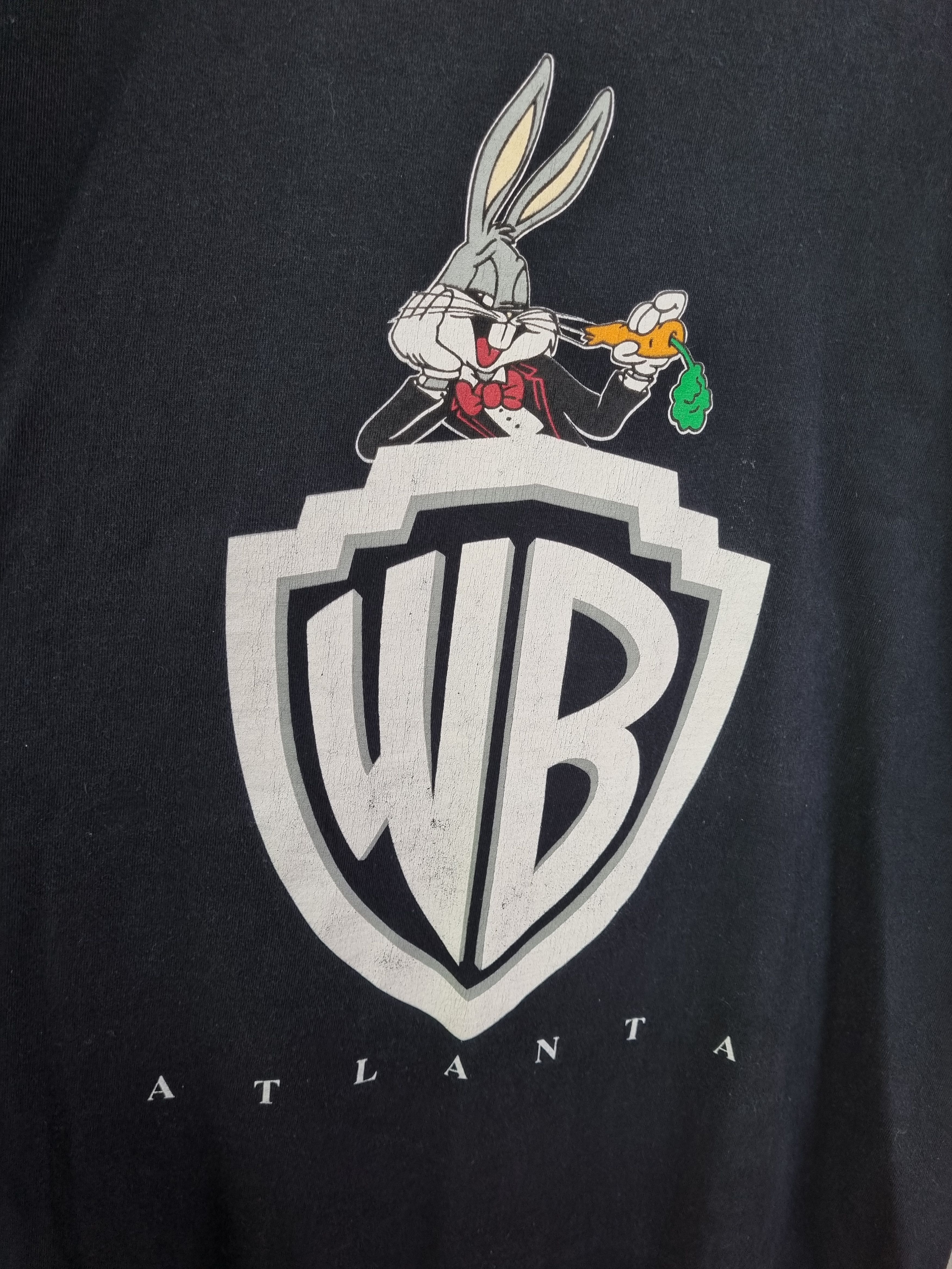 Vintage × Warner Bros Single stitch Warner Bros Atlanta Big Print Bugs Bunny Size US XL / EU 56 / 4 - 3 Thumbnail