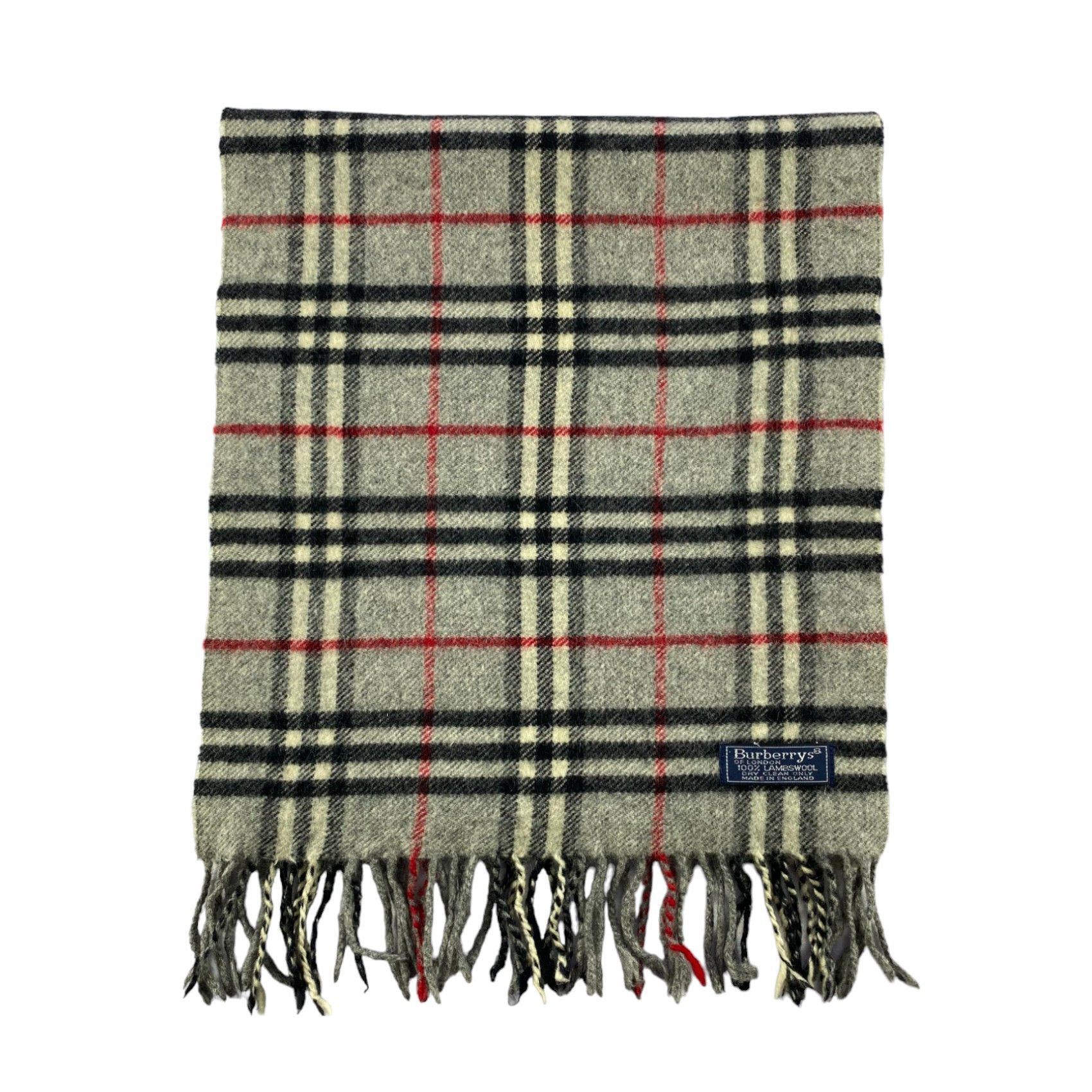 Burberry × Vintage Burberry Scarf / Muffler / Neckwear - WW958 Size ONE SIZE - 3 Thumbnail