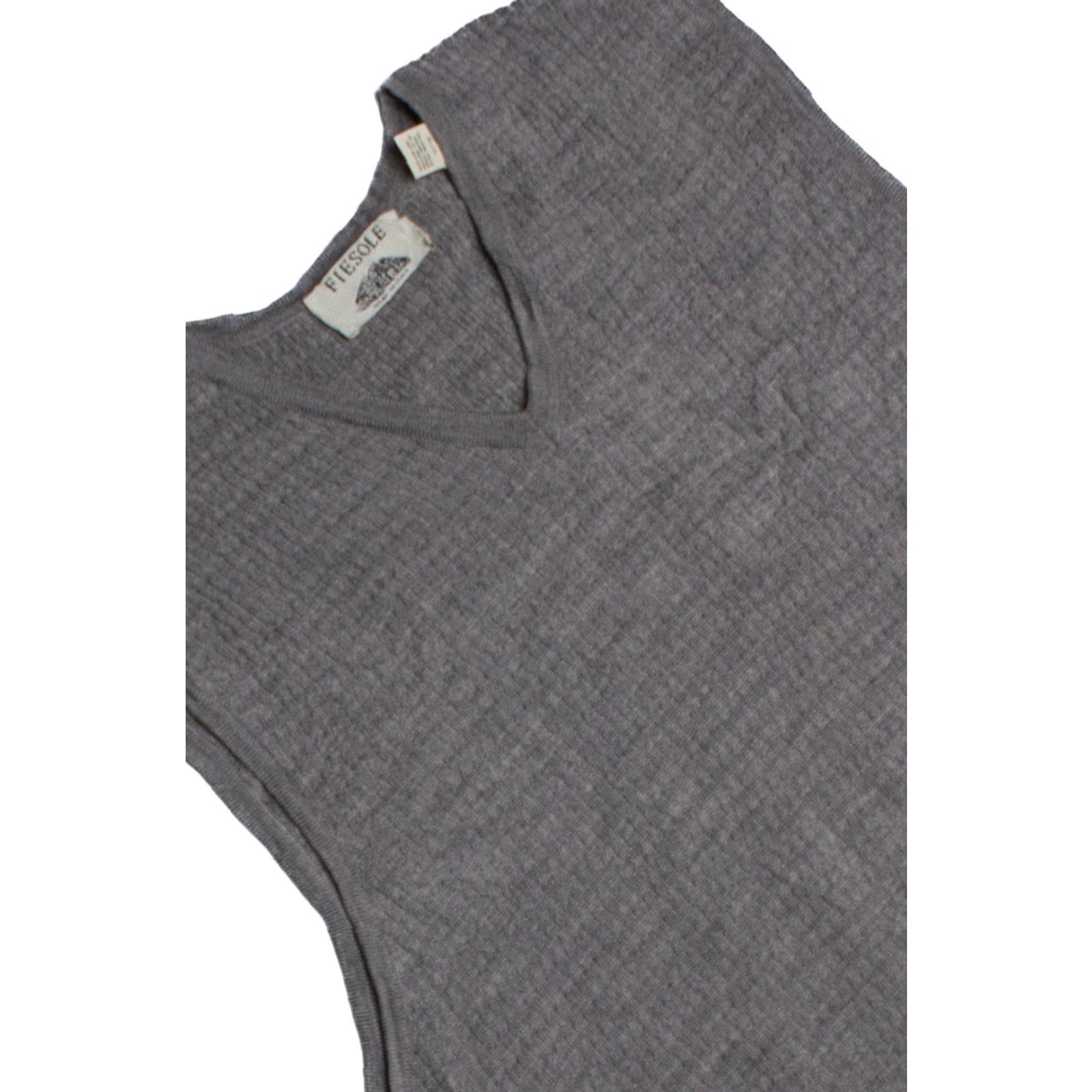 Etro VINTAGE Fiesole Vest Wool Slate Gray Medium 1990s Mens Vest Size US M / EU 48-50 / 2 - 2 Thumbnail