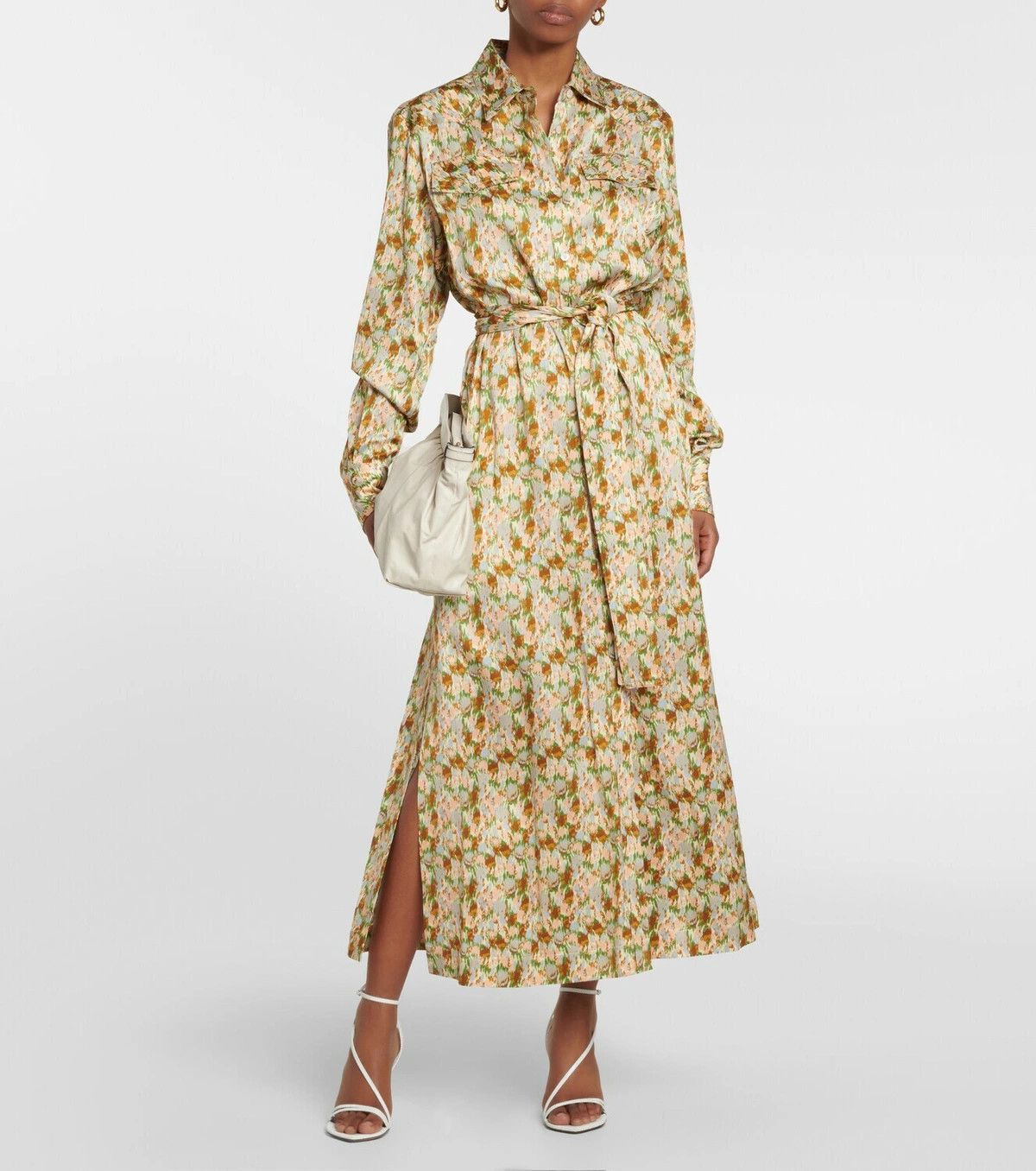 Golden Goose o1y0725 Maxi Dress in Multicolor Size M / US 6-8 / IT 42-44 - 5 Thumbnail