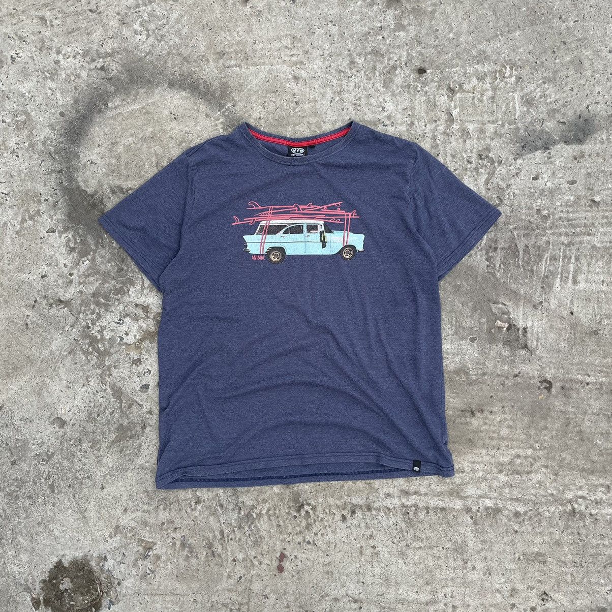 Vintage Vintage Animal T-shirts Big Logo Skate wear Y2K 00s Size US L / EU 52-54 / 3 - 1 Thumbnail