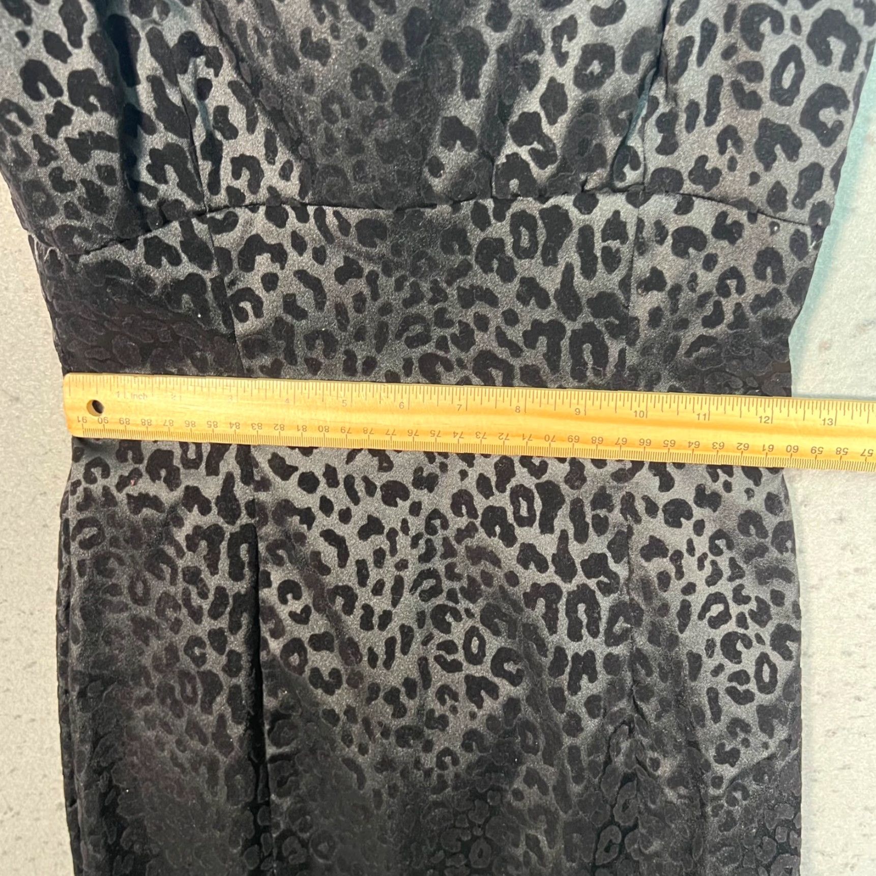 Guess Guess Dress Womens Size 5 Black Leopard Print Spaghetti Straps Polyester Blend Size S / US 4 / IT 40 - 6 Thumbnail