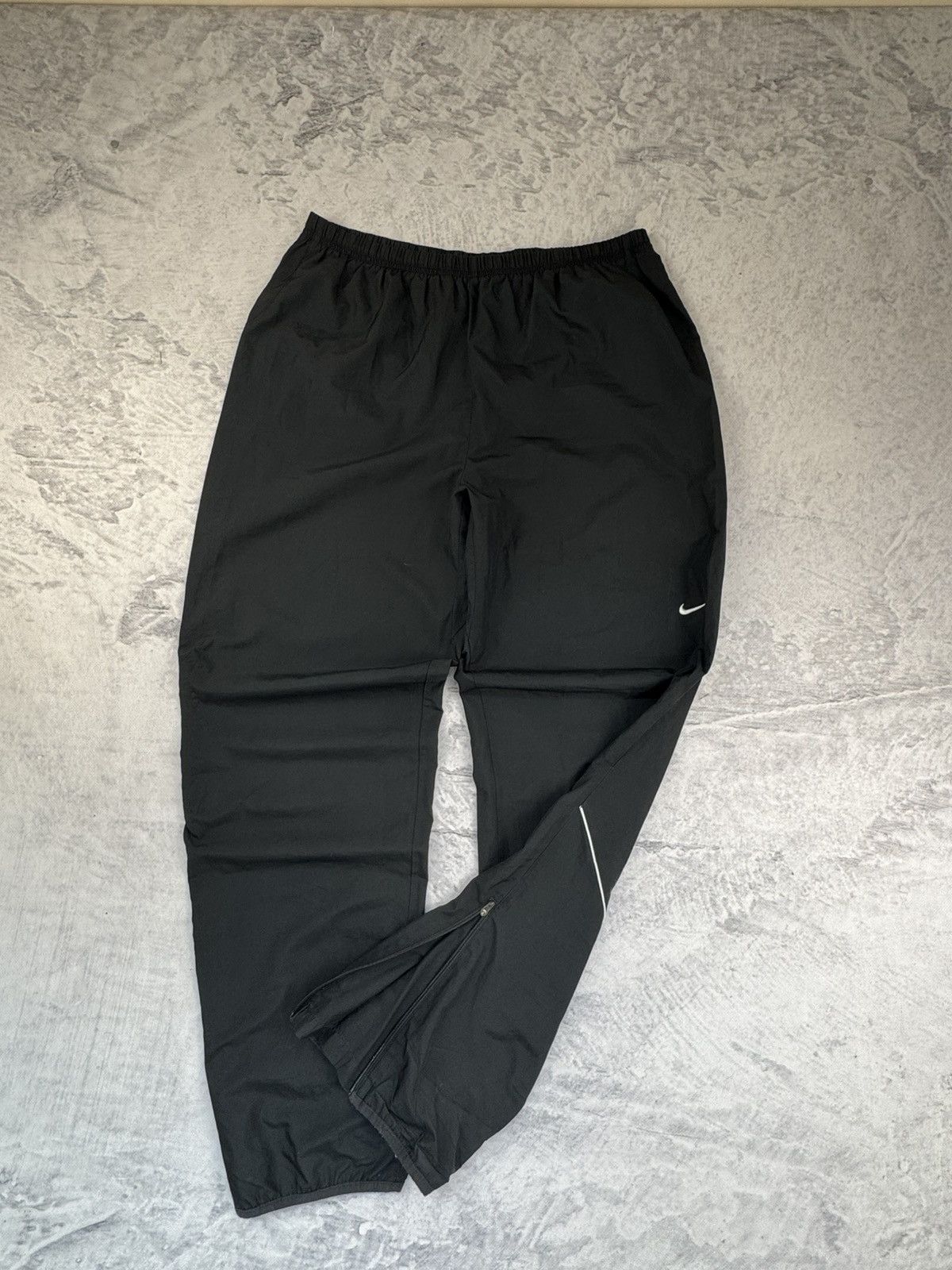 Nike × Vintage NIKE VINTAGE BASIC LOGO OVERSIZE BAGGY PANTS Size US 34 / EU 50 - 2 Thumbnail