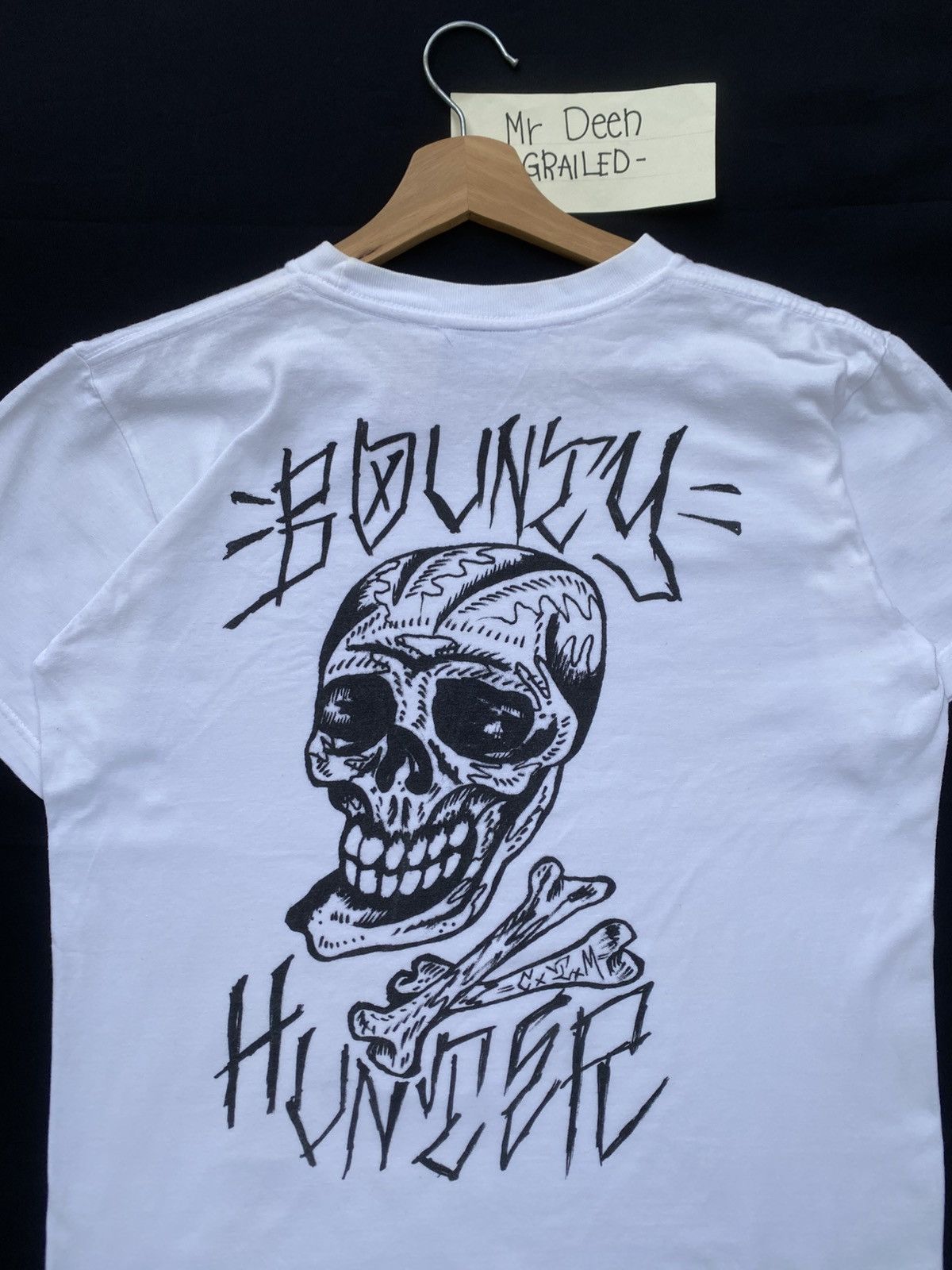 Bounty Hunter Rare Vintage 00s Bounty Hunter Skull Illustration Tshirt Size US M / EU 48-50 / 2 - 1 Thumbnail