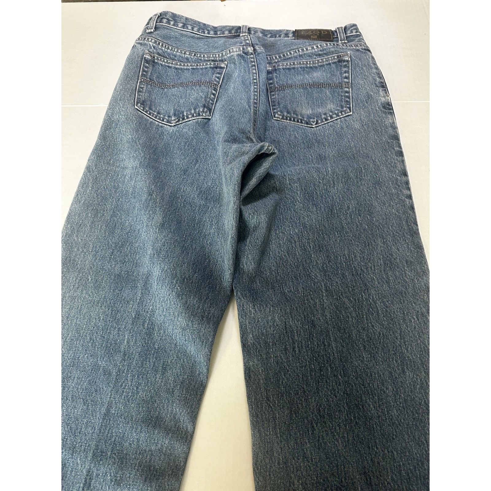 Izod Izod Jeans Blue Denim Classic Fit 36x30 Streetwear Normcore Size US 36 / EU 52 - 13 Thumbnail