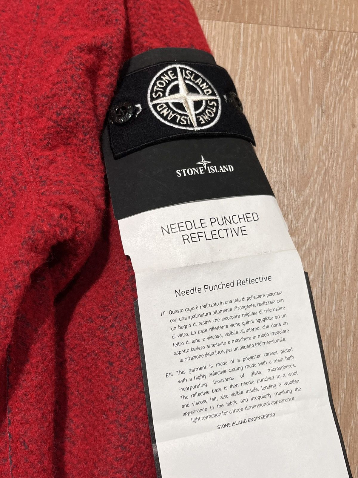 Stone Island Needle punched reflective balaclava jacket rare Size US M / EU 48-50 / 2 - 5 Thumbnail