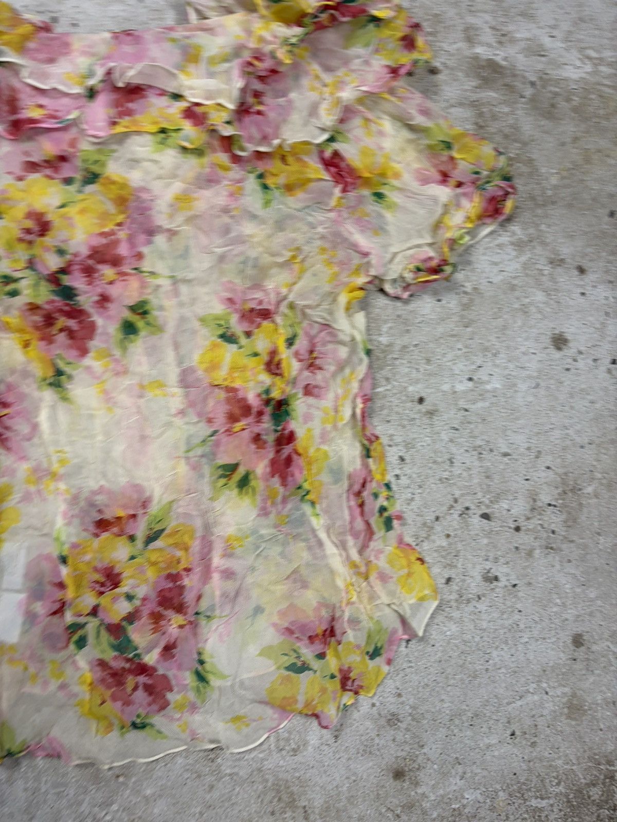 Ralph Lauren Ralph Lauren Mainline Silk Floral Print Blouse Shirt Size M / US 6-8 / IT 42-44 - 13 Thumbnail