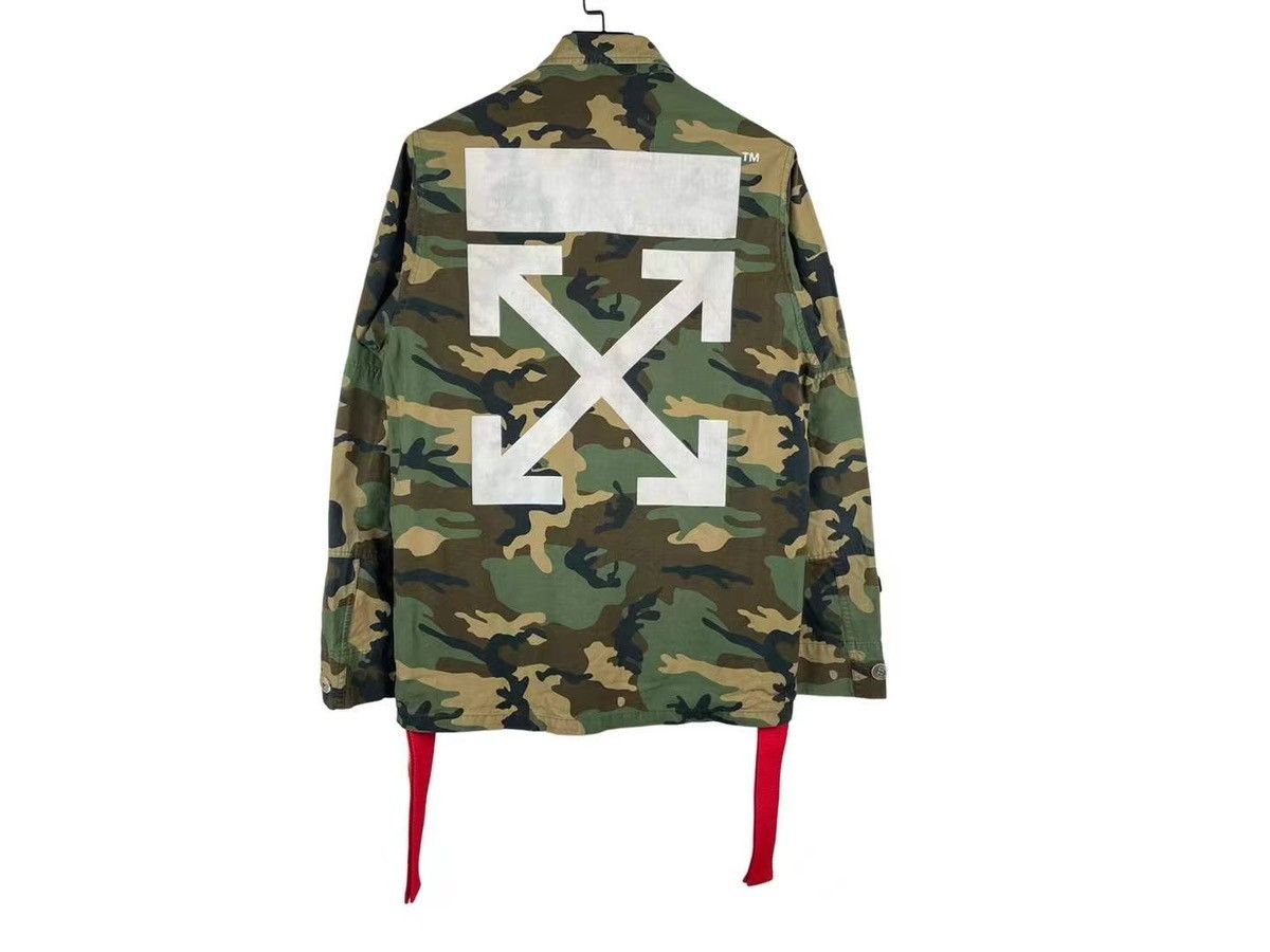 Off-White Off-White Badges Camo Jacket Size US XS / EU 42 / 0 - 2 Thumbnail
