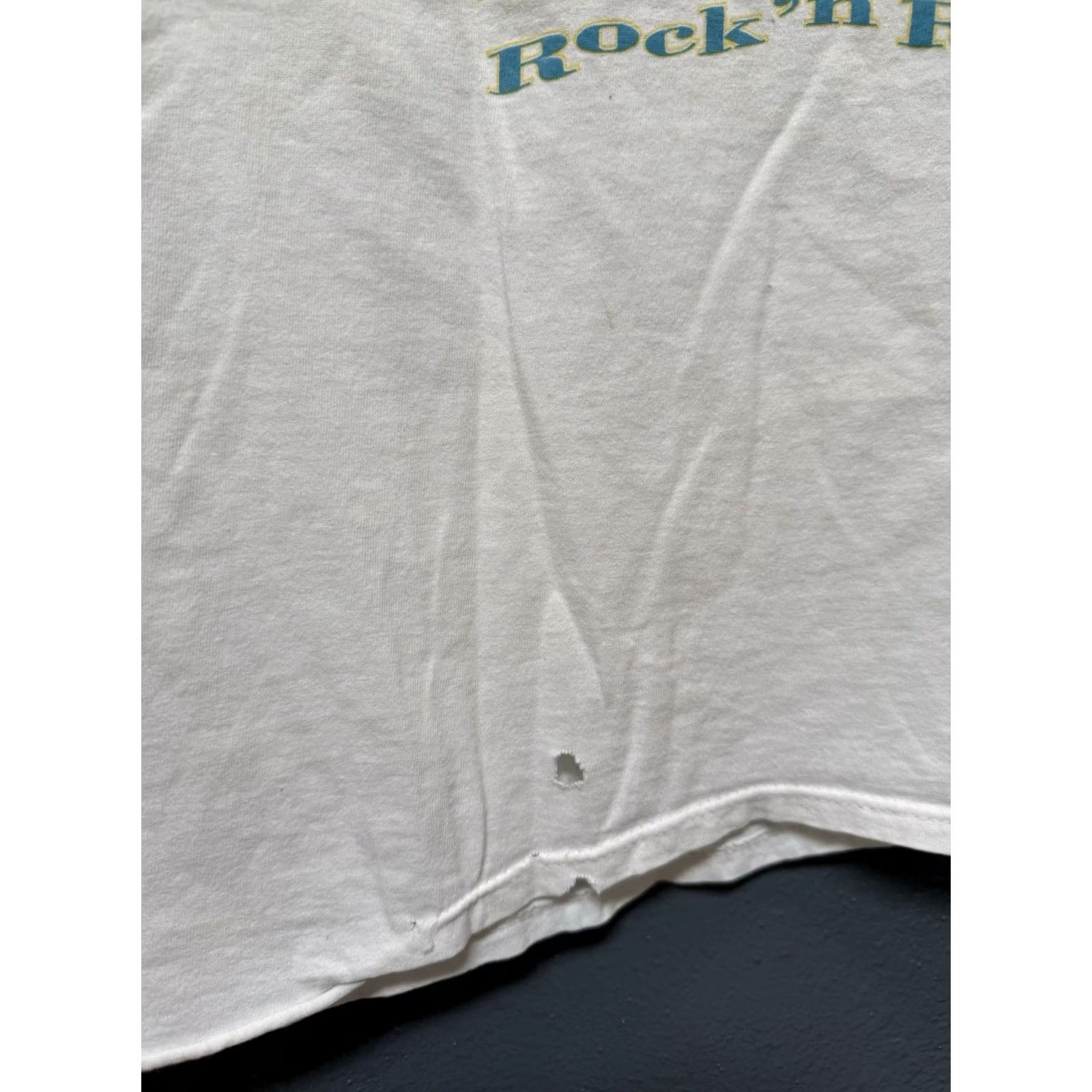 Vintage VINTAGE Brockum The Everly Brothers Rock N Roll White Tee Shirt XL Shirt Men’s Small/Medium 1990s Glam Rock Cotton US Mens Size US XL / EU 56 / 4 - 4 Thumbnail