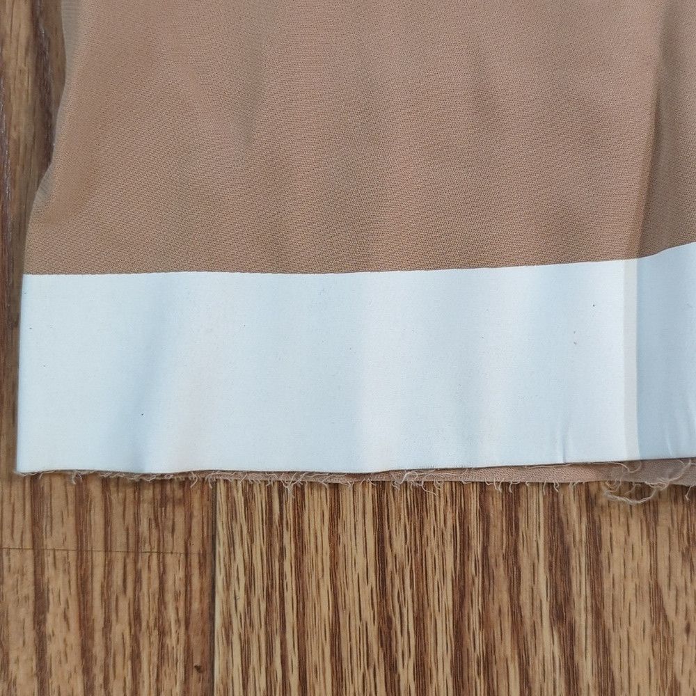 Sandro Sandro tan mini dress w/ small cutout size XS* Size XS / US 0-2 / IT 36-38 - 6 Thumbnail