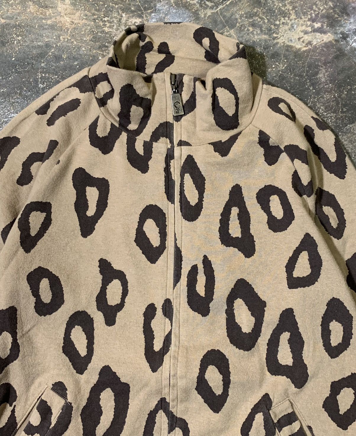Japanese Brand Y2k style Stepman japan leopard zipper sweater like hysteric Size S / US 4 / IT 40 - 2 Thumbnail