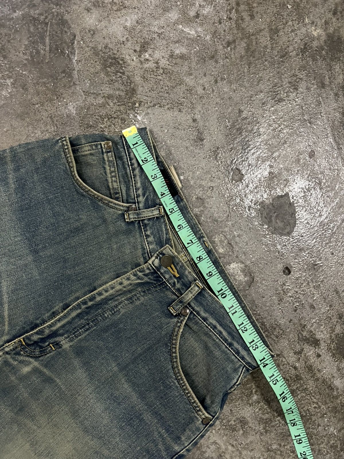 Japanese Brand LEE RIDERS DISTRESSED JEAN Size US 28 / EU 44 - 9 Thumbnail